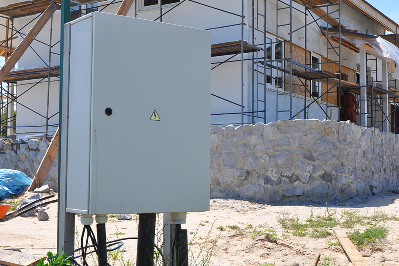 Baustrom bei Elektrotechnik Minch in Riedenburg