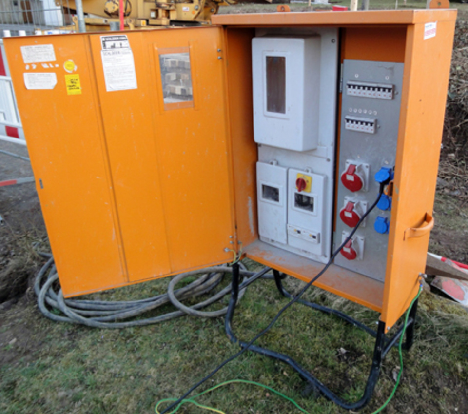 Baustromkasten bei Elektrotechnik Minch in Riedenburg