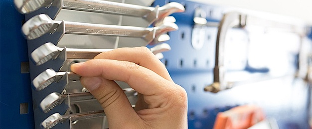Werkstatt bei Elektrotechnik Minch in Riedenburg