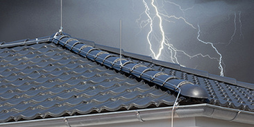Äußerer Blitzschutz bei Elektrotechnik Minch in Riedenburg